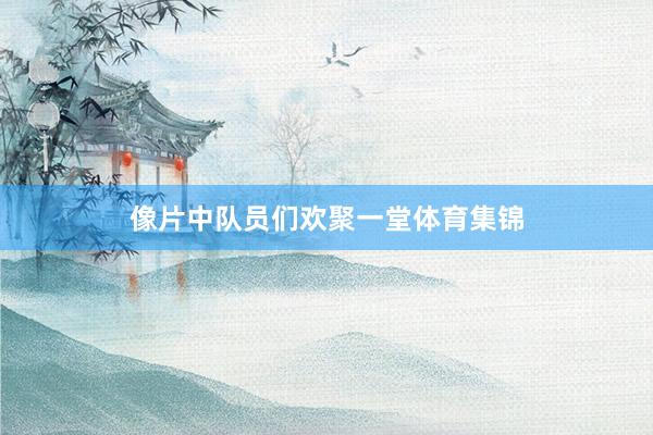 像片中队员们欢聚一堂体育集锦