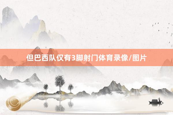 但巴西队仅有3脚射门体育录像/图片