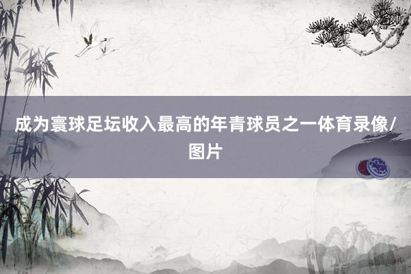 成为寰球足坛收入最高的年青球员之一体育录像/图片