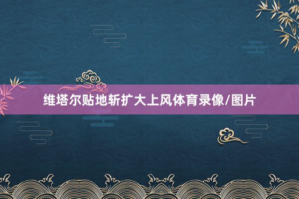 维塔尔贴地斩扩大上风体育录像/图片