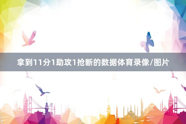 拿到11分1助攻1抢断的数据体育录像/图片