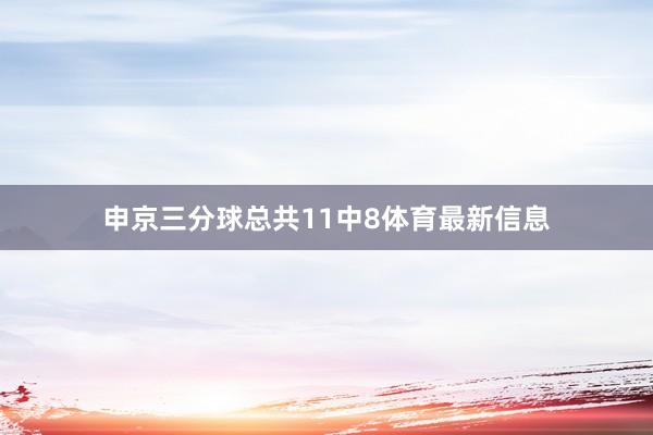 申京三分球总共11中8体育最新信息